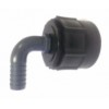 IBC Tank Connector with Barbed PVC Hosetail Elbow Connector 